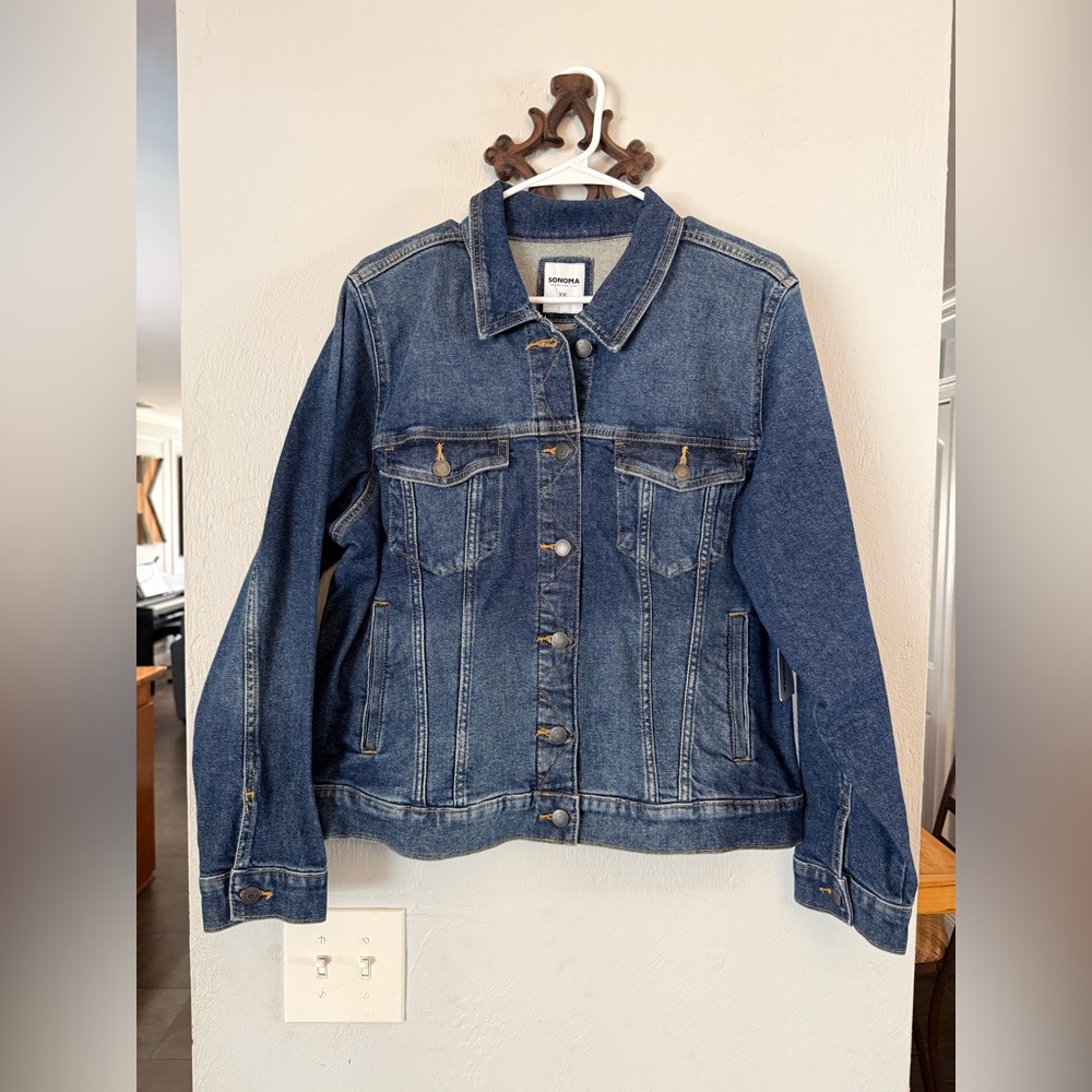 Sonoma Women's Denim Jean Jacket